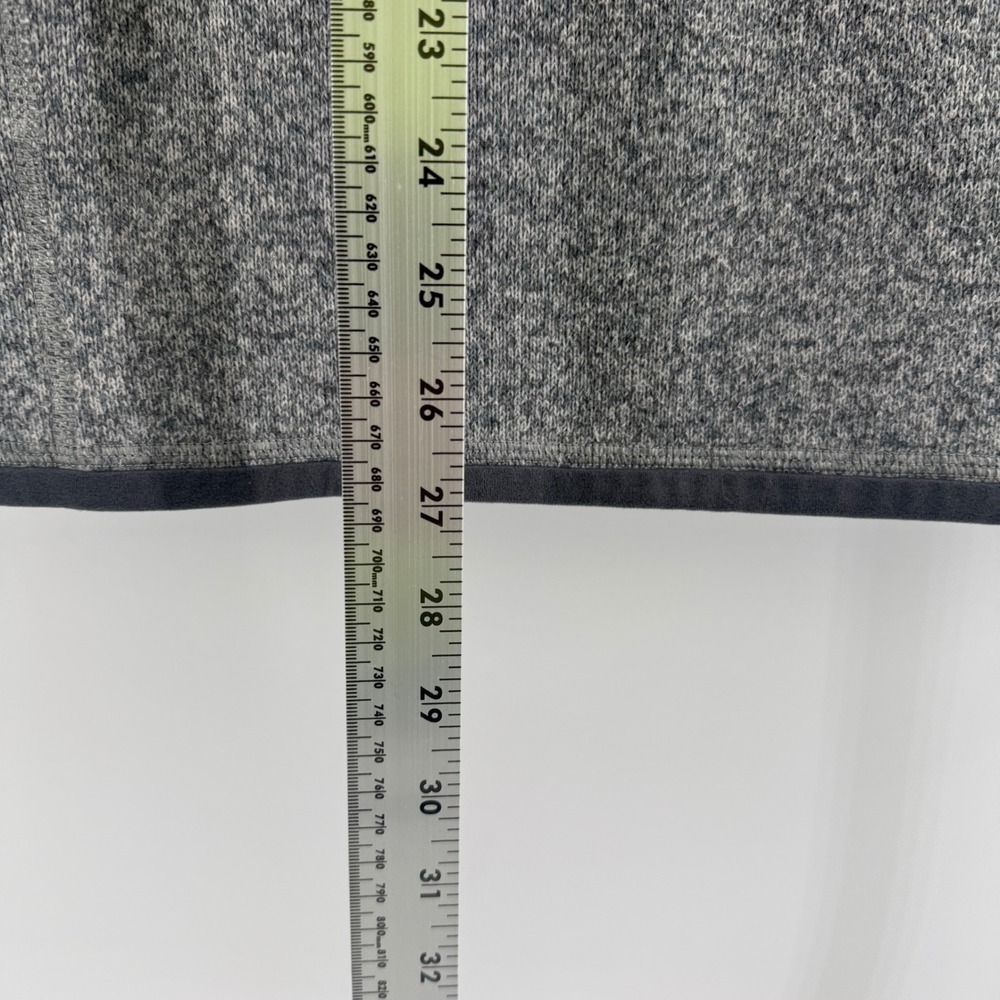 Patagonia Better Sweater 1/4 Zip Pullover Fleece Gray Mens Medium 25523 - Picture 5 of 8
